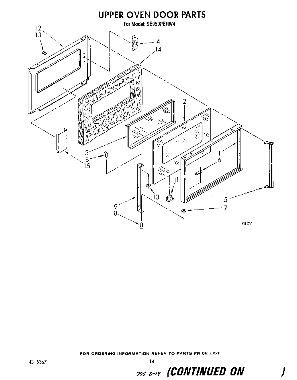 09 - UPPER OVEN DOOR