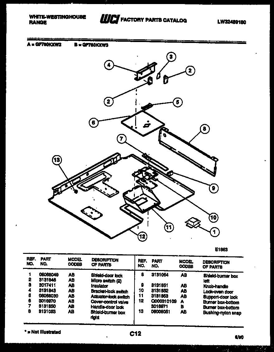 03 - BURNER BOX PARTS