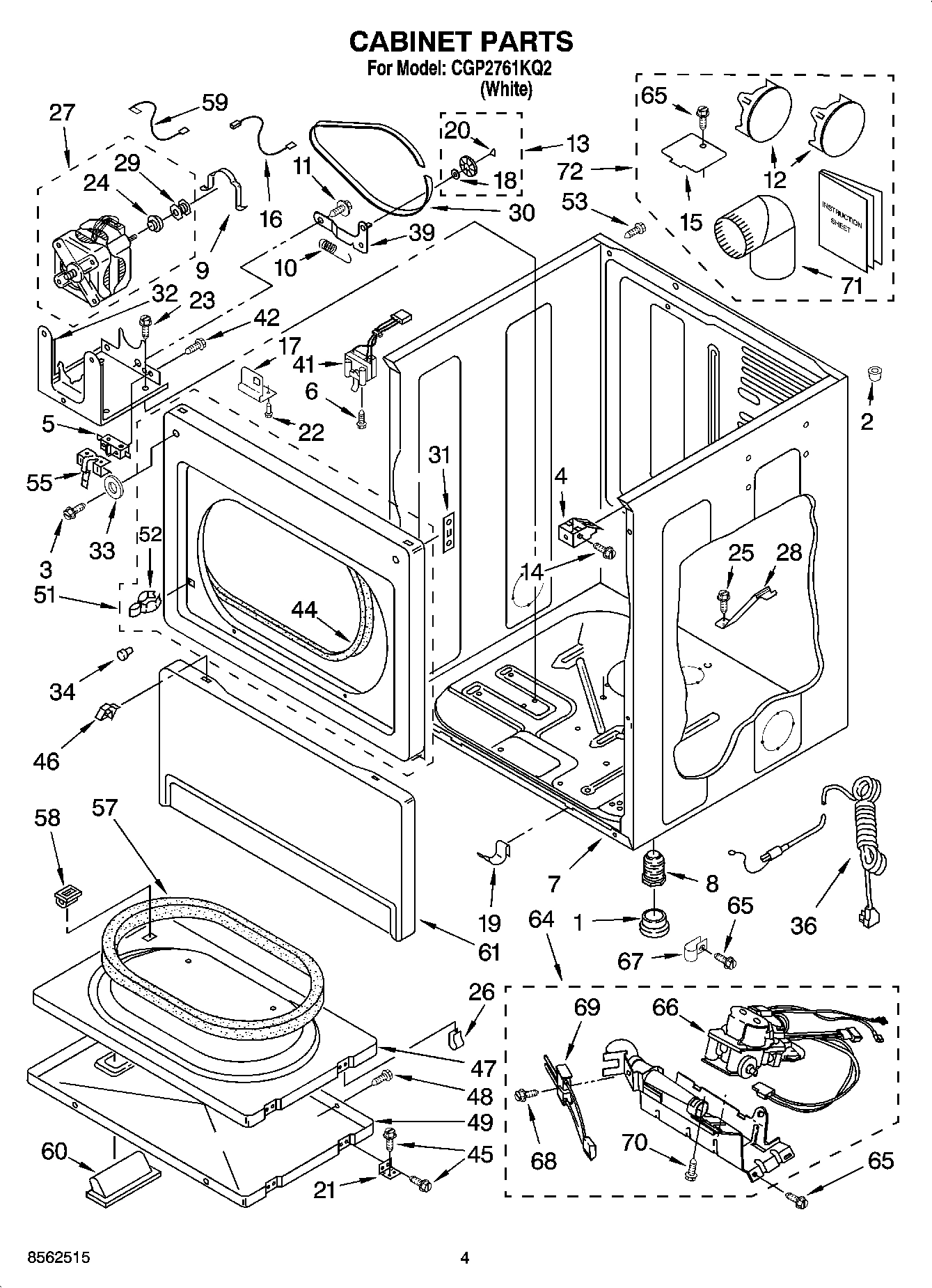 02 - CABINET PARTS