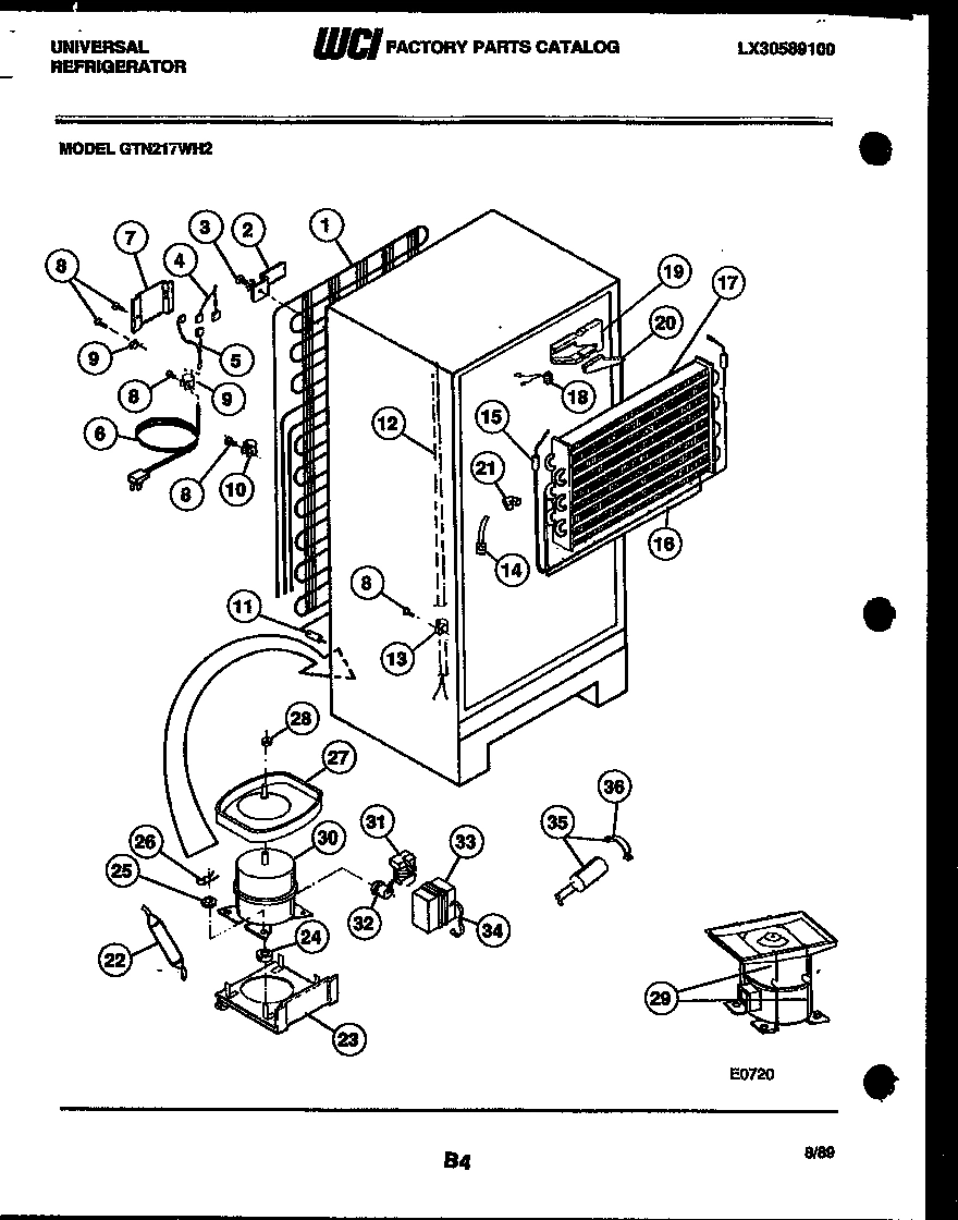 05 - SYSTEM AND AUTOMATIC DEFROST PARTS