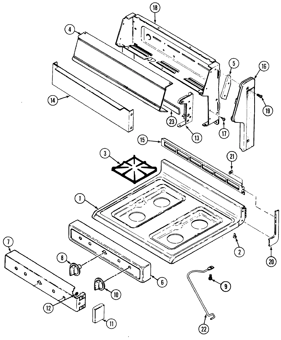 04 - TOP ASSY./CONTROL PANEL