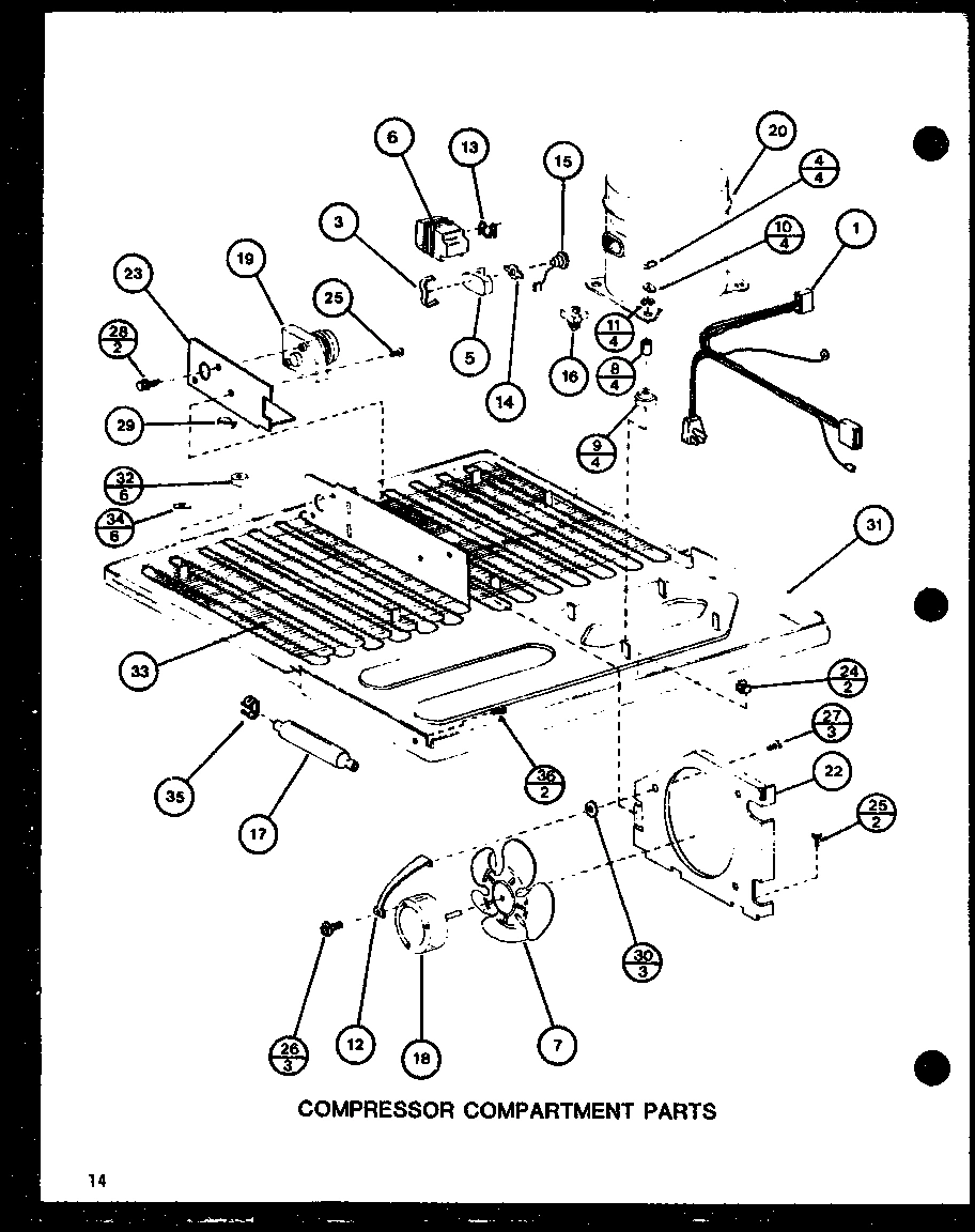 01 - COMPRESSOR COMPARTMENT PARTS