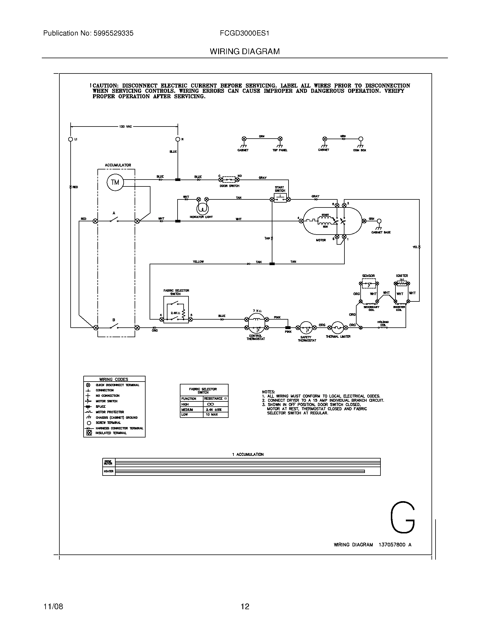 12 - WIRING DIAGRAM