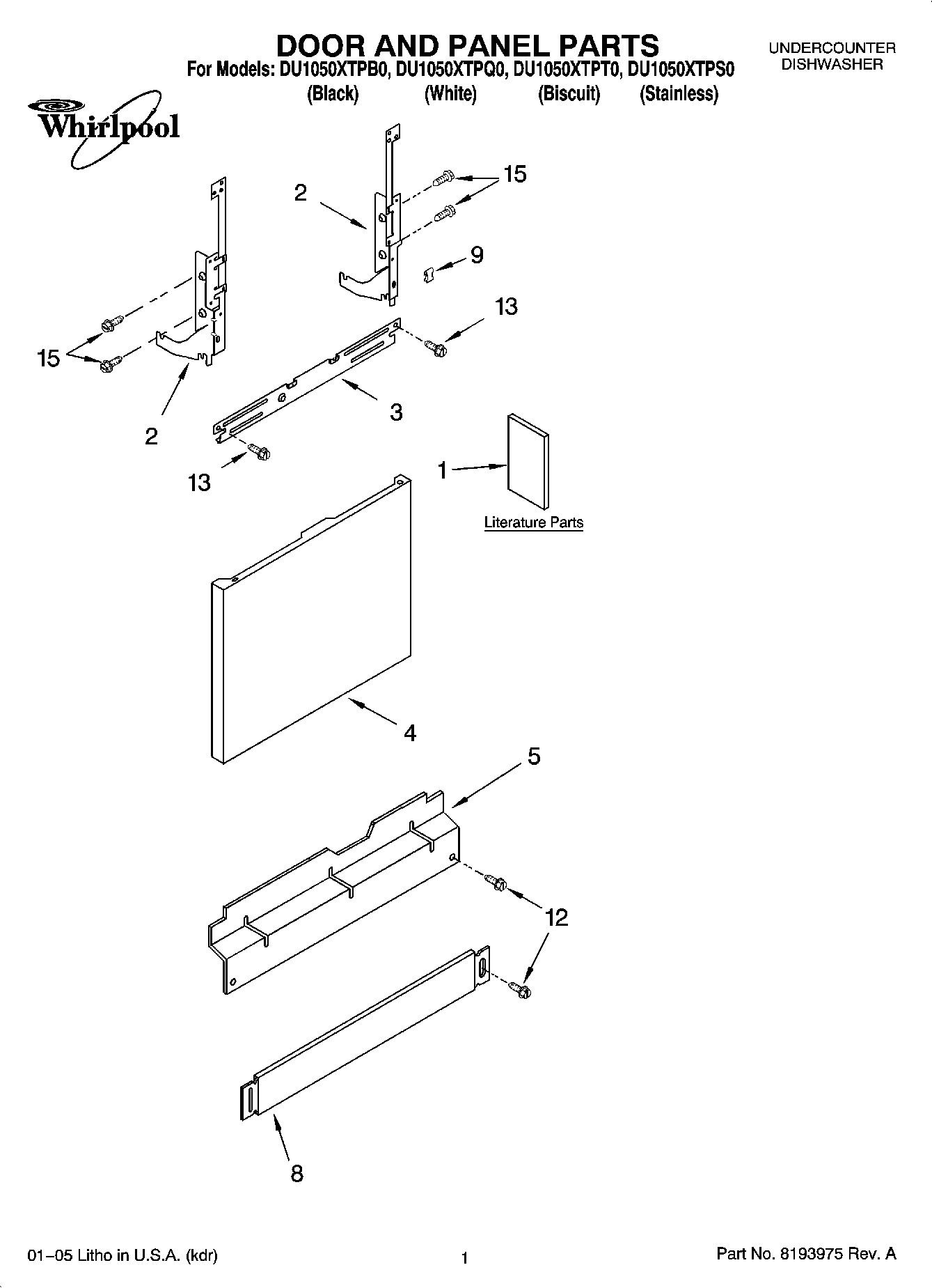 01 - DOOR AND PANEL PARTS