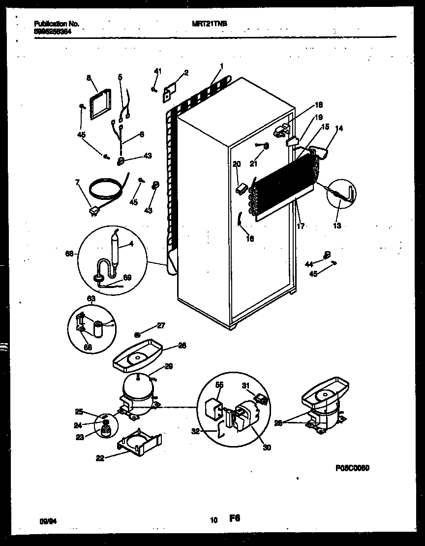 06 - SYSTEM AND AUTOMATIC DEFROST PARTS