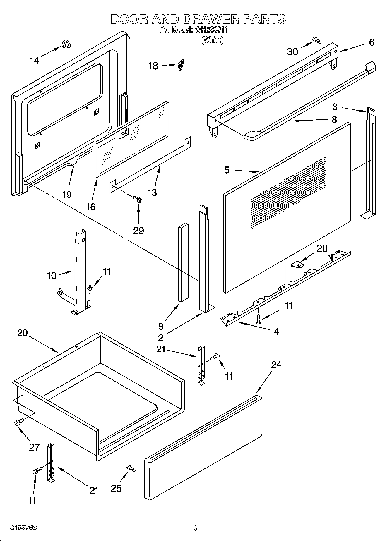 03 - DOOR AND DRAWER PARTS