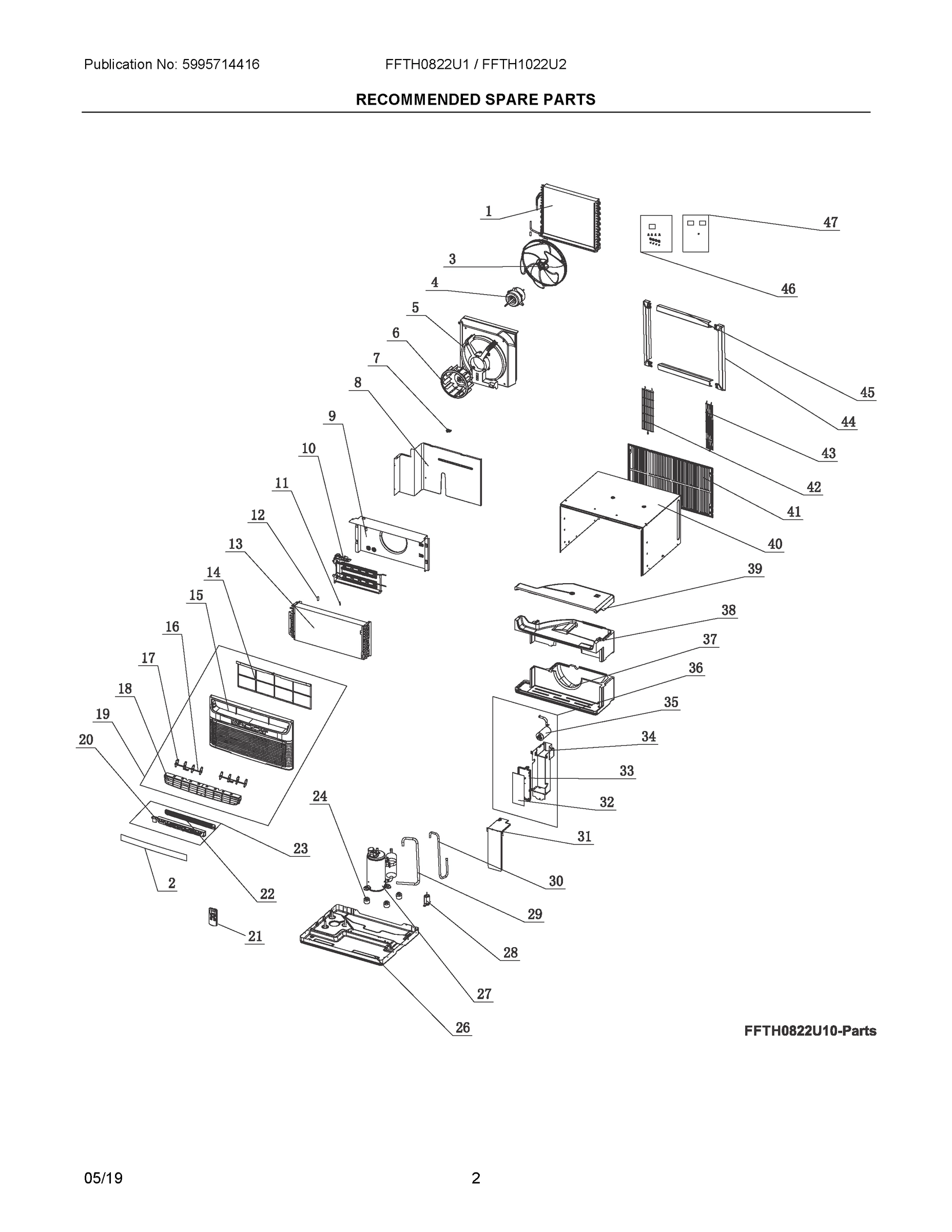 02 - RECOMMENDED SPARE PARTS