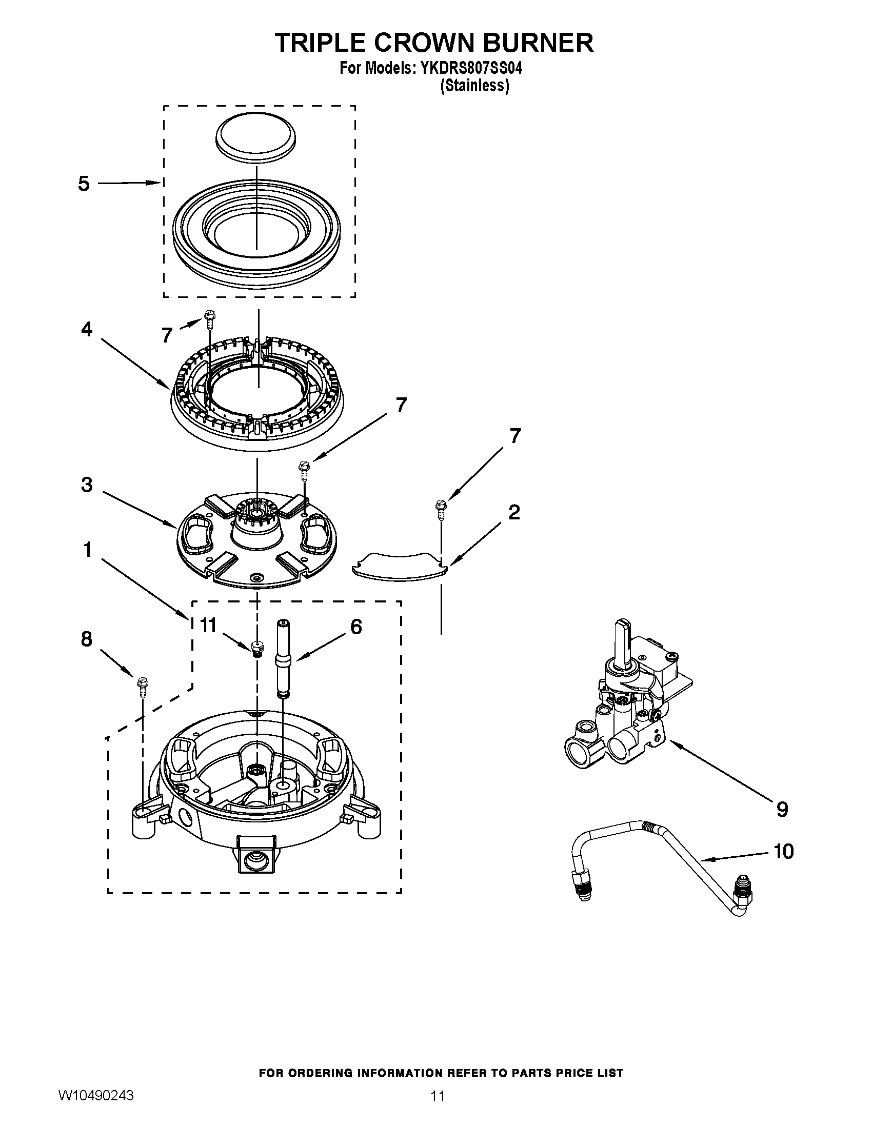 08 - TRIPLE CROWN BURNER