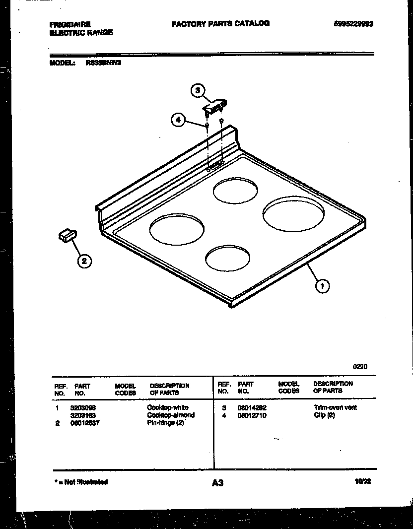 03 - COOKTOP PARTS