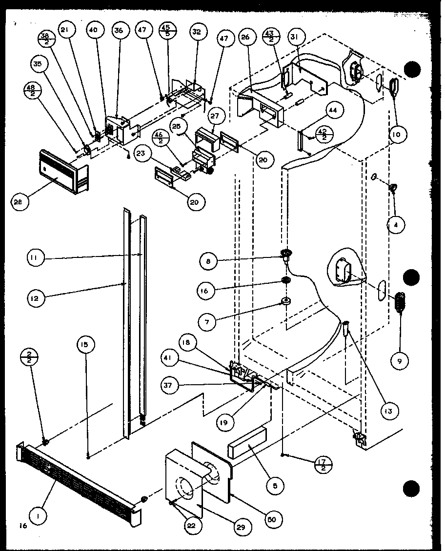 15 - REF/FZ CONTROLS AND CABINET PART