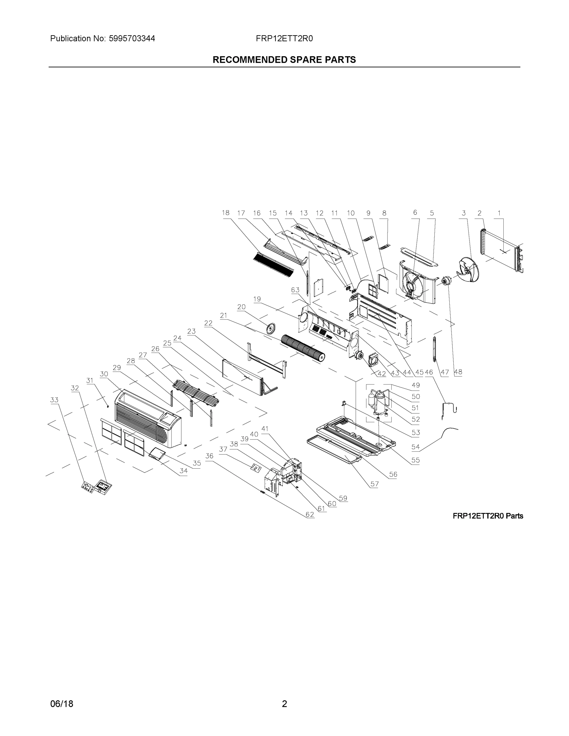 02 - RECOMMENDED SPARE PARTS