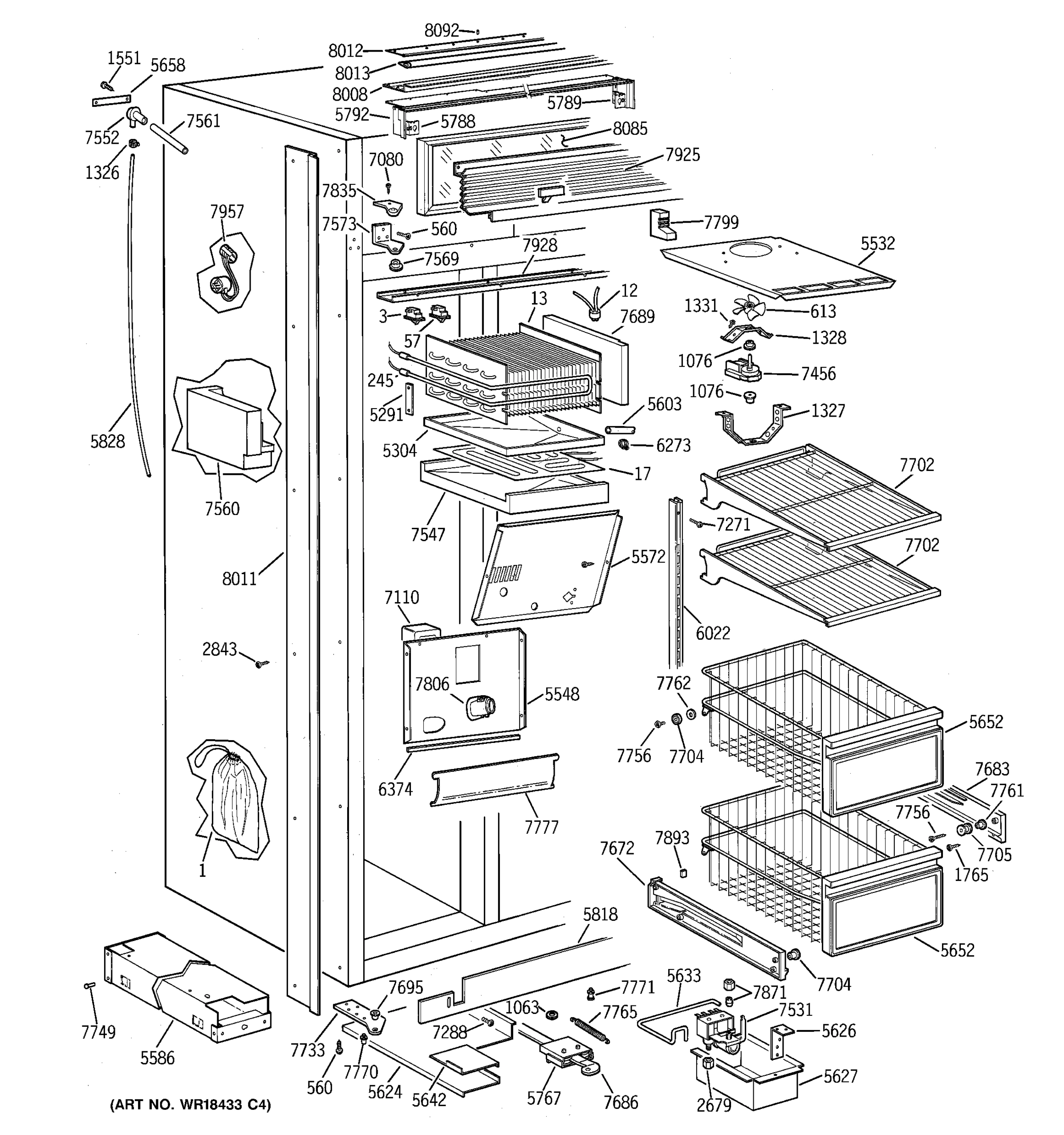 FREEZER SECTION
