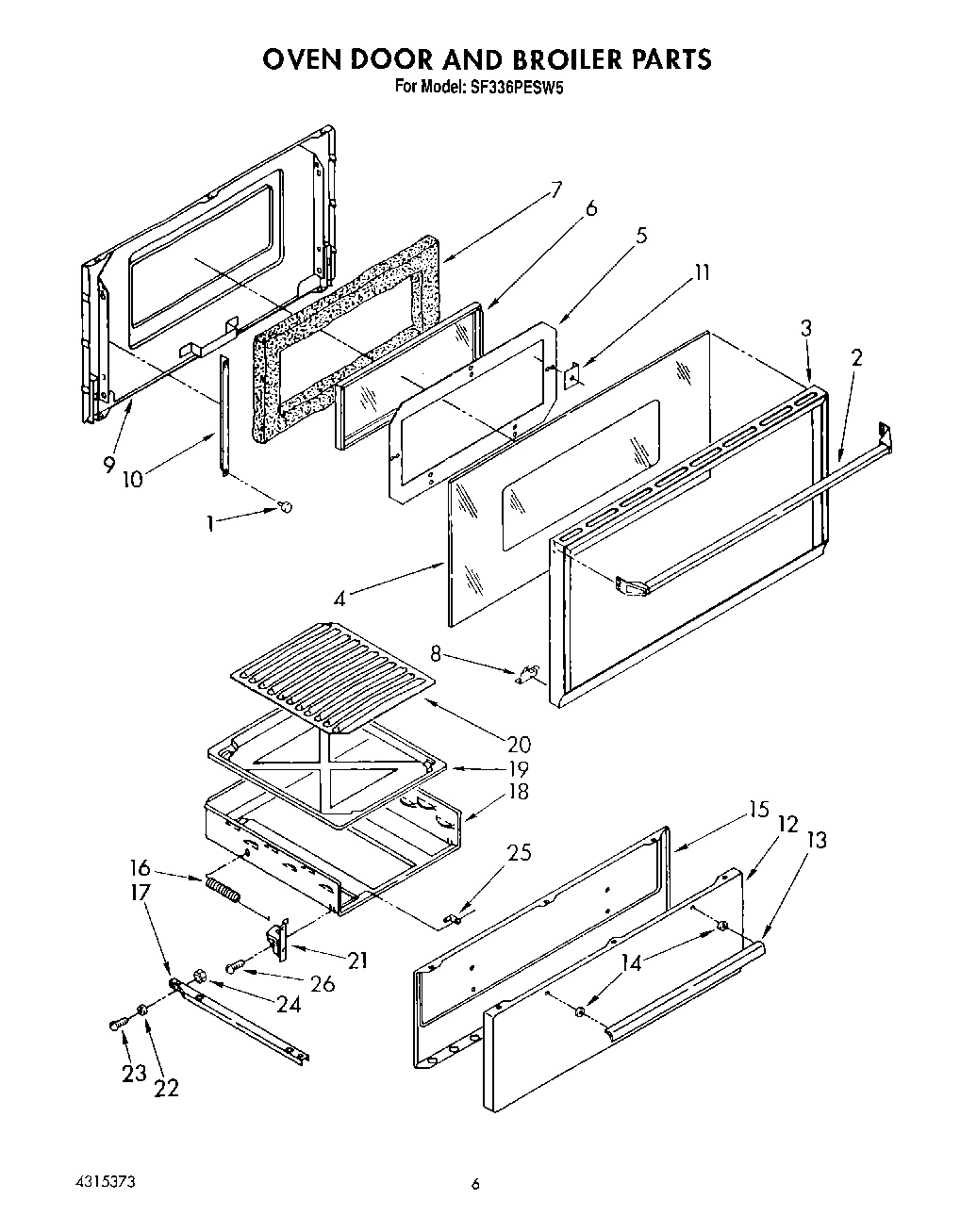 05 - OVENDOOR AND BROILER