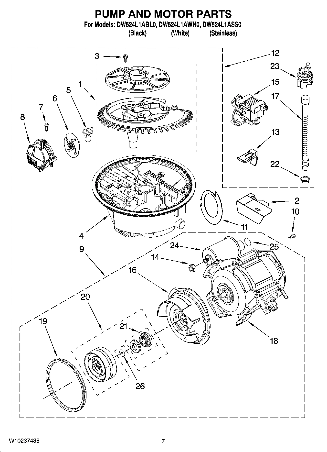 06 - PUMP AND MOTOR PARTS