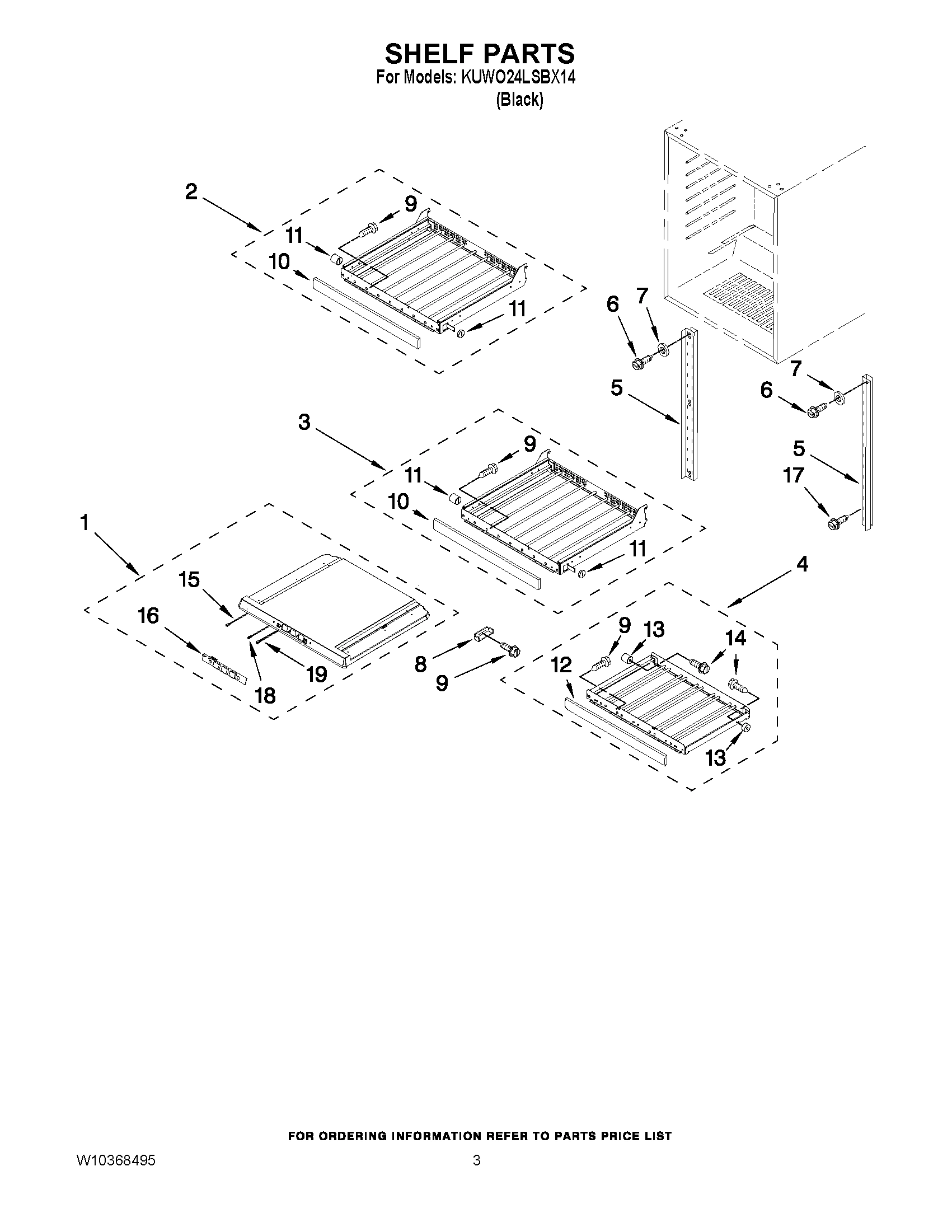02 - SHELF PARTS