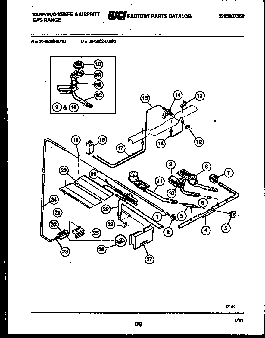 06 - BURNER, MANIFOLD AND GAS CONTROL