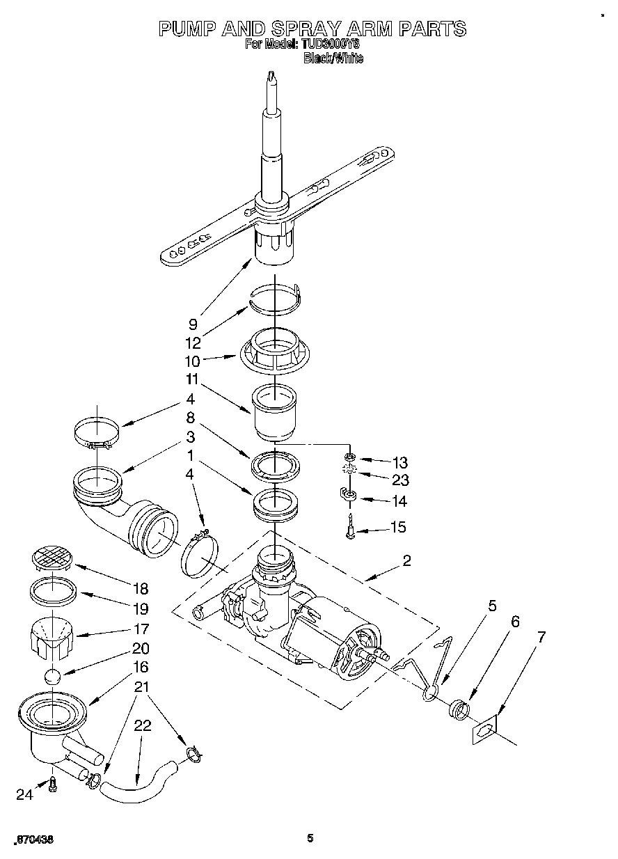 04 - PUMP AND SPRAY ARM