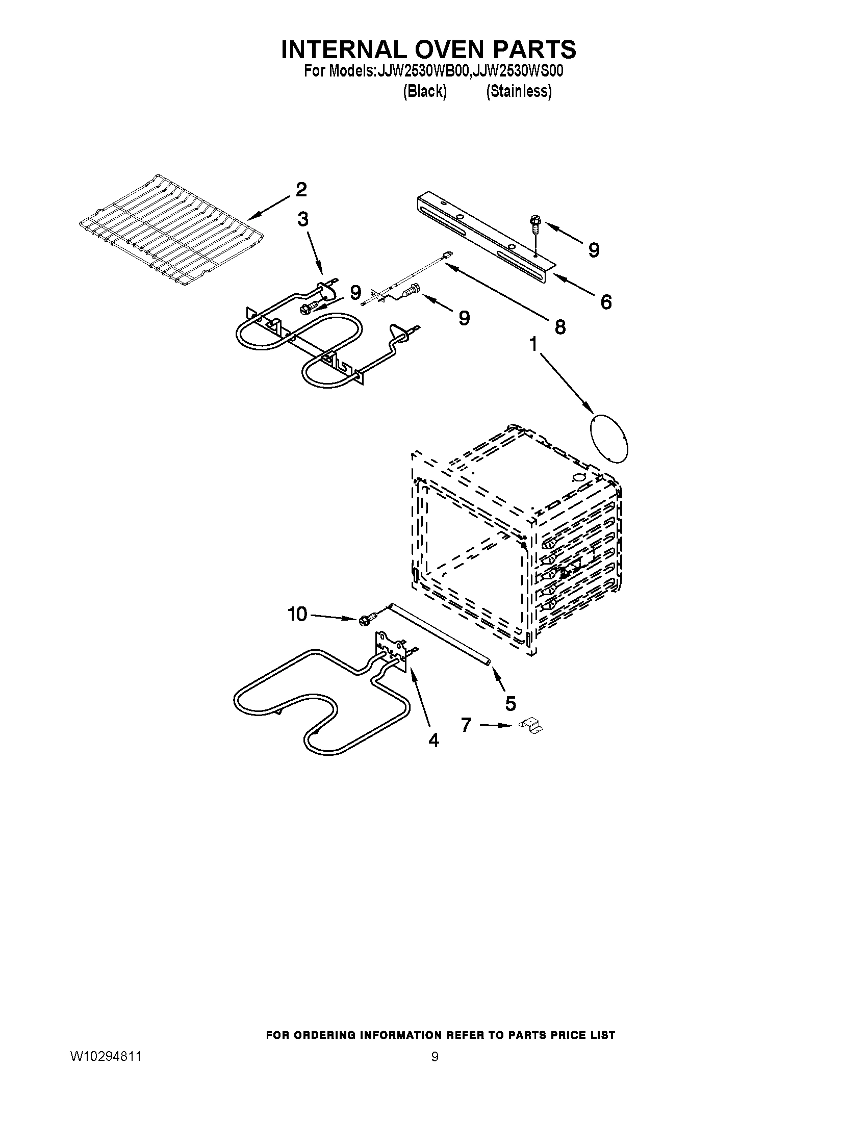 05 - INTERNAL OVEN PARTS