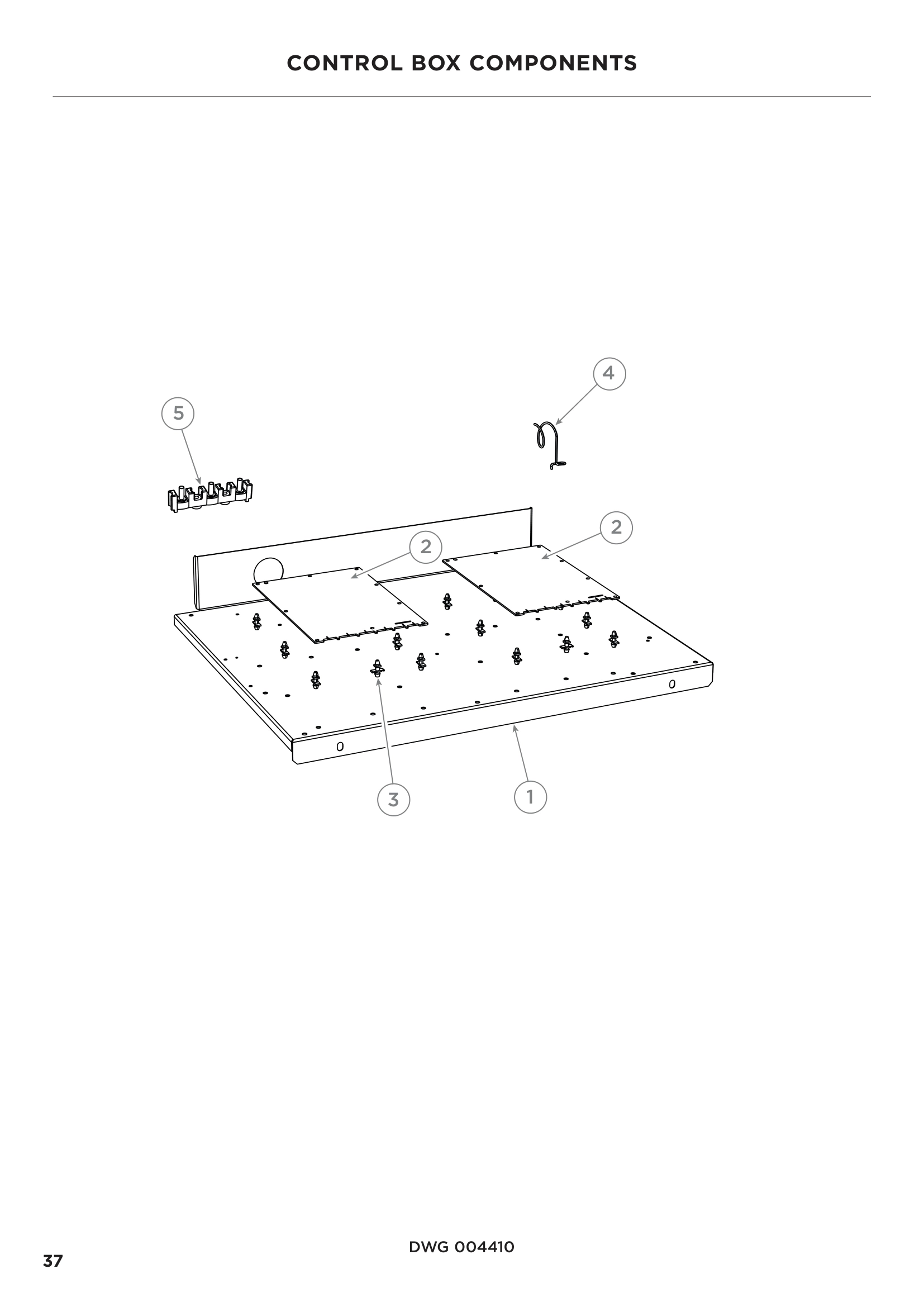 CONTROL BOX COMPONENTS