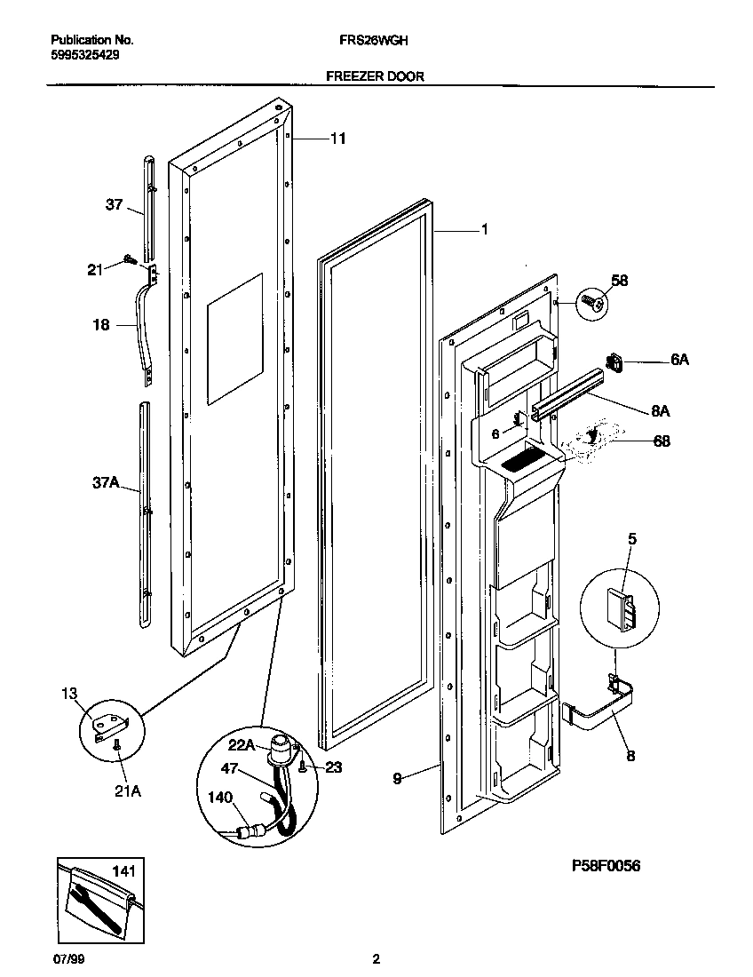 02 - FREEZER DOOR