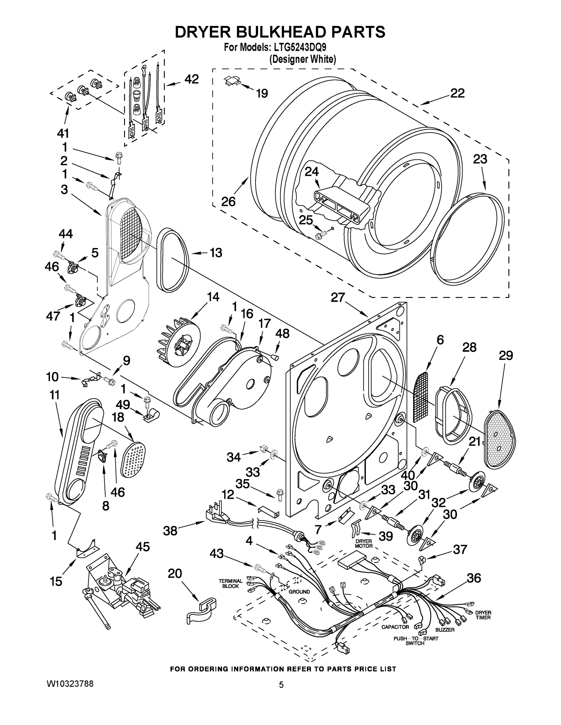 04 - DRYER BULKHEAD PARTS