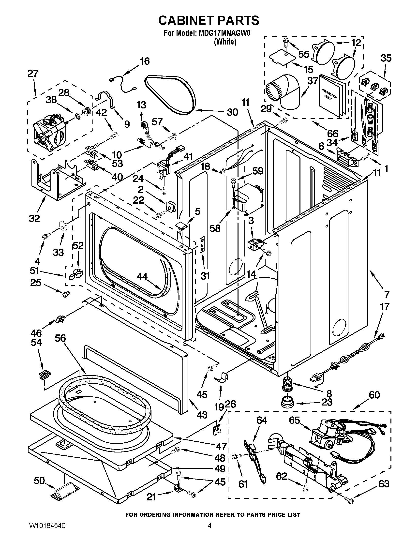 02 - CABINET PARTS
