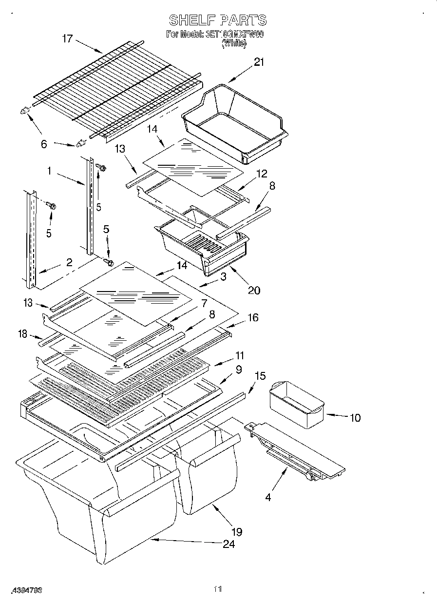 06 - SHELF, LIT/OPTIONAL
