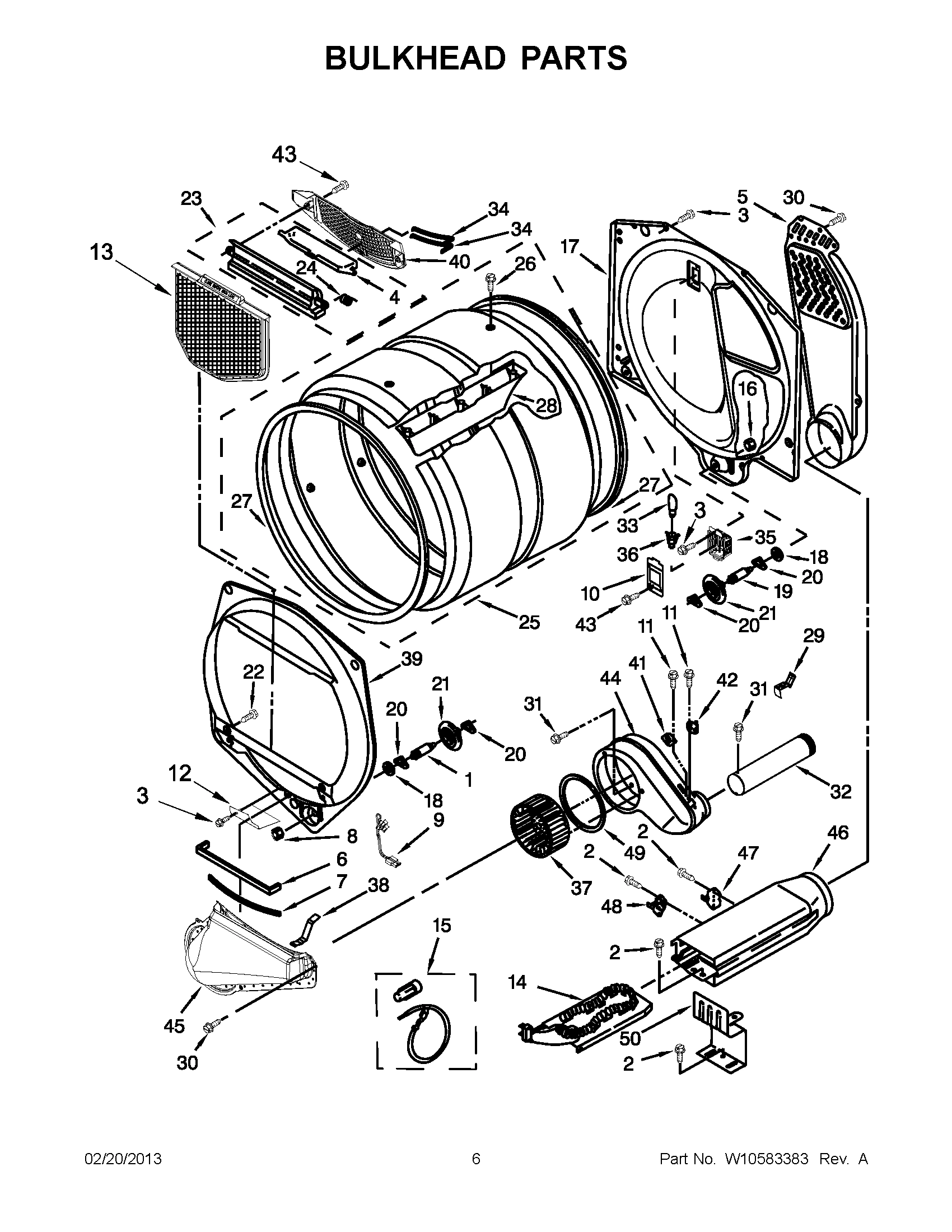 03 - BULKHEAD PARTS