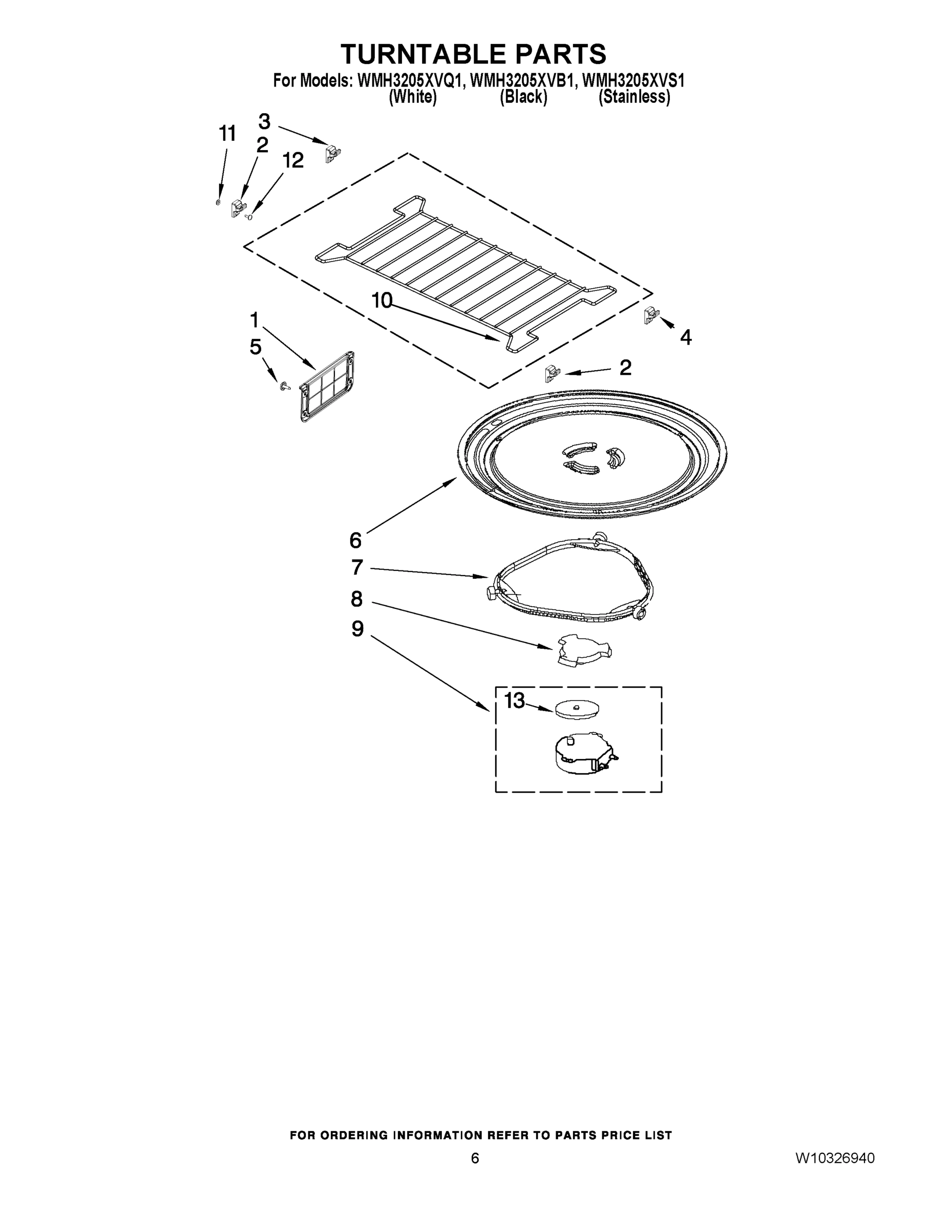 05 - TURNTABLE PARTS