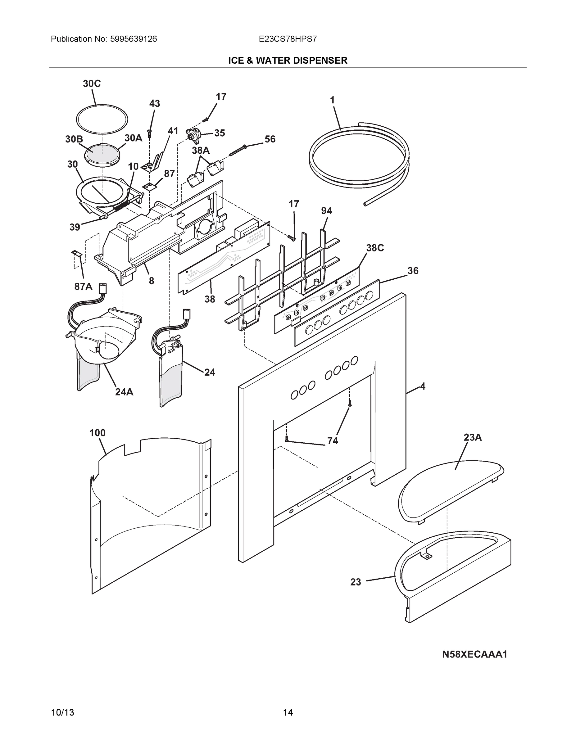 08 - ICE & WATER DISPENSER