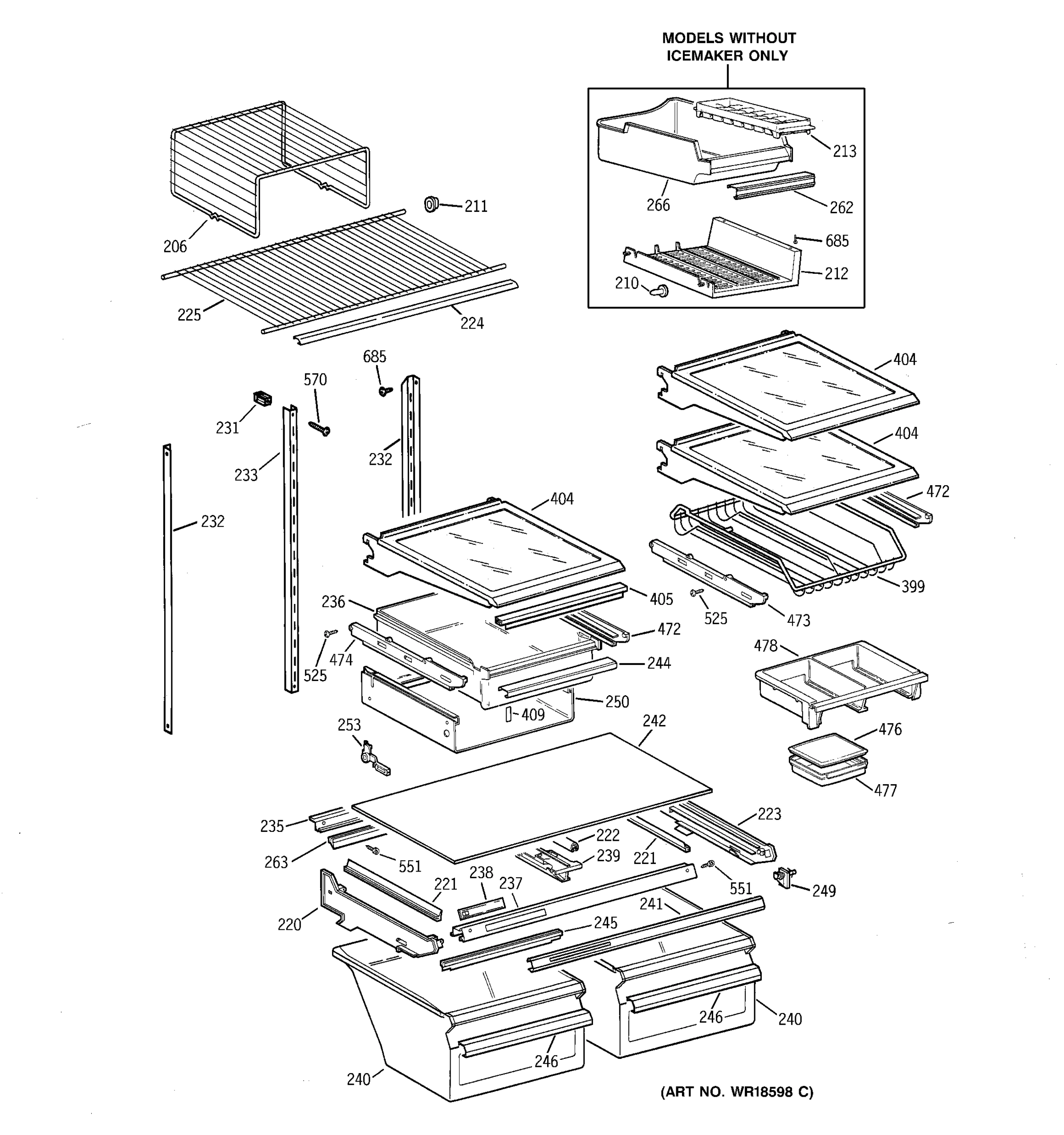 SHELF PARTS