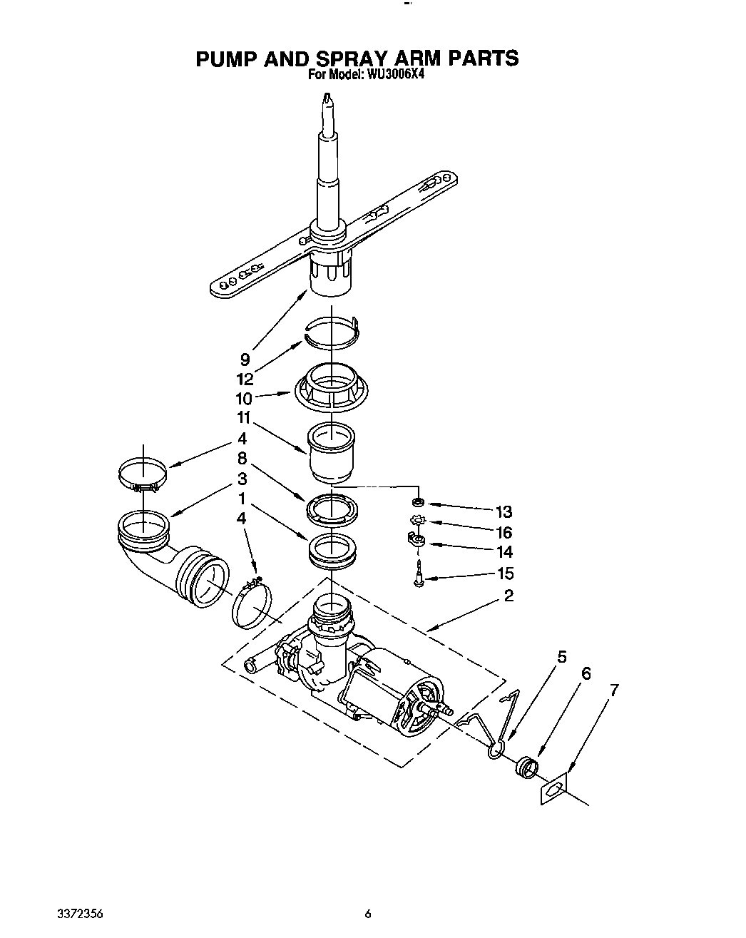 05 - PUMP AND SPRAY ARM