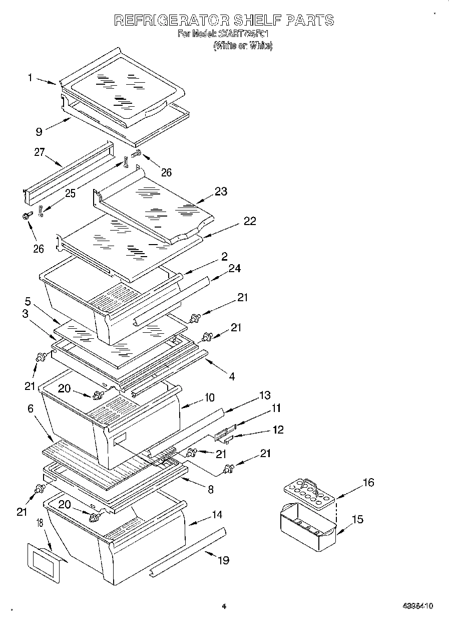 03 - REFRIGERATOR SHELF