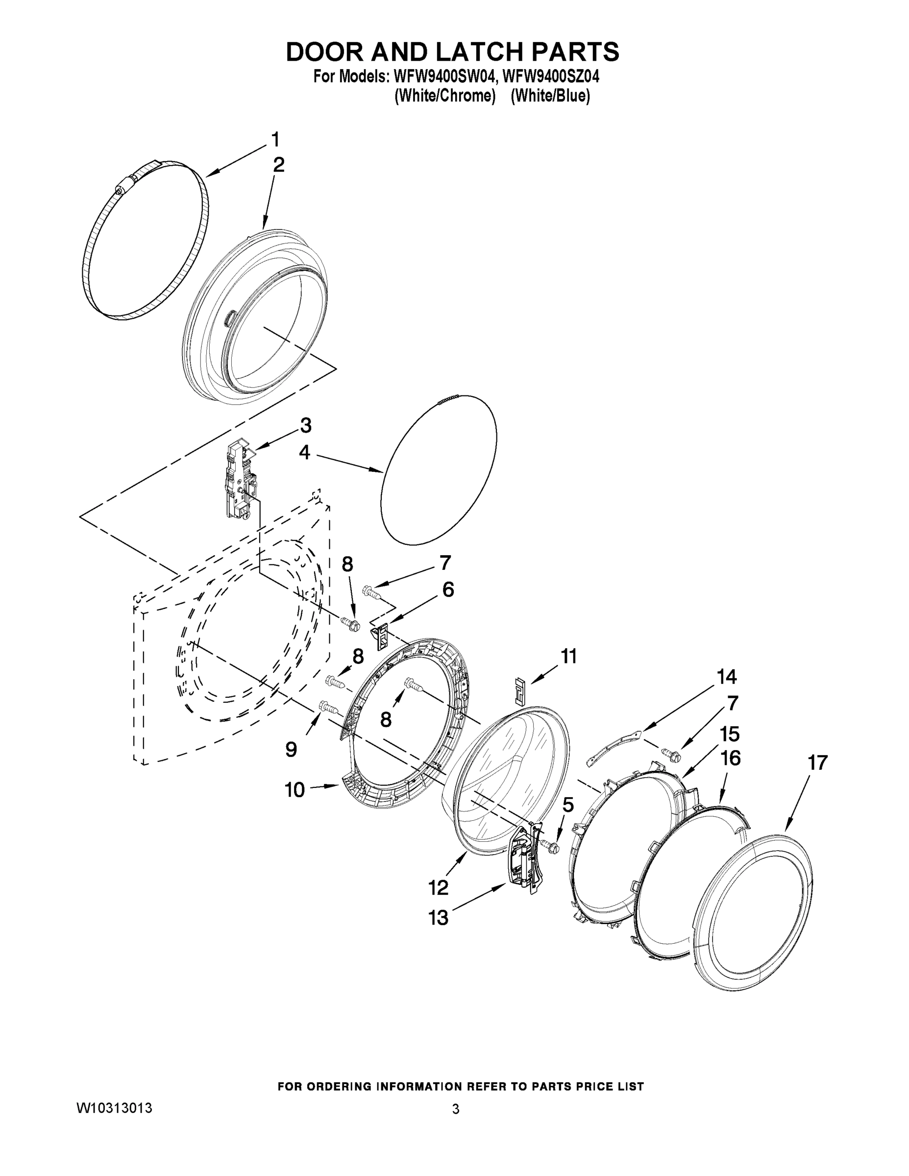 02 - DOOR AND LATCH PARTS