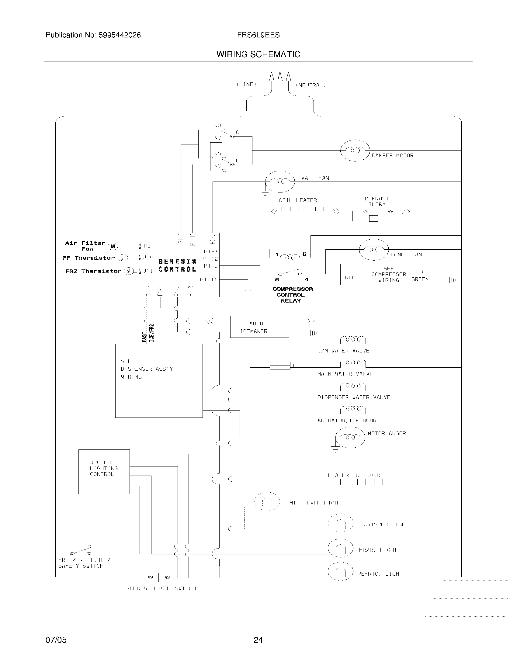 24 - WIRING SCHEMATIC