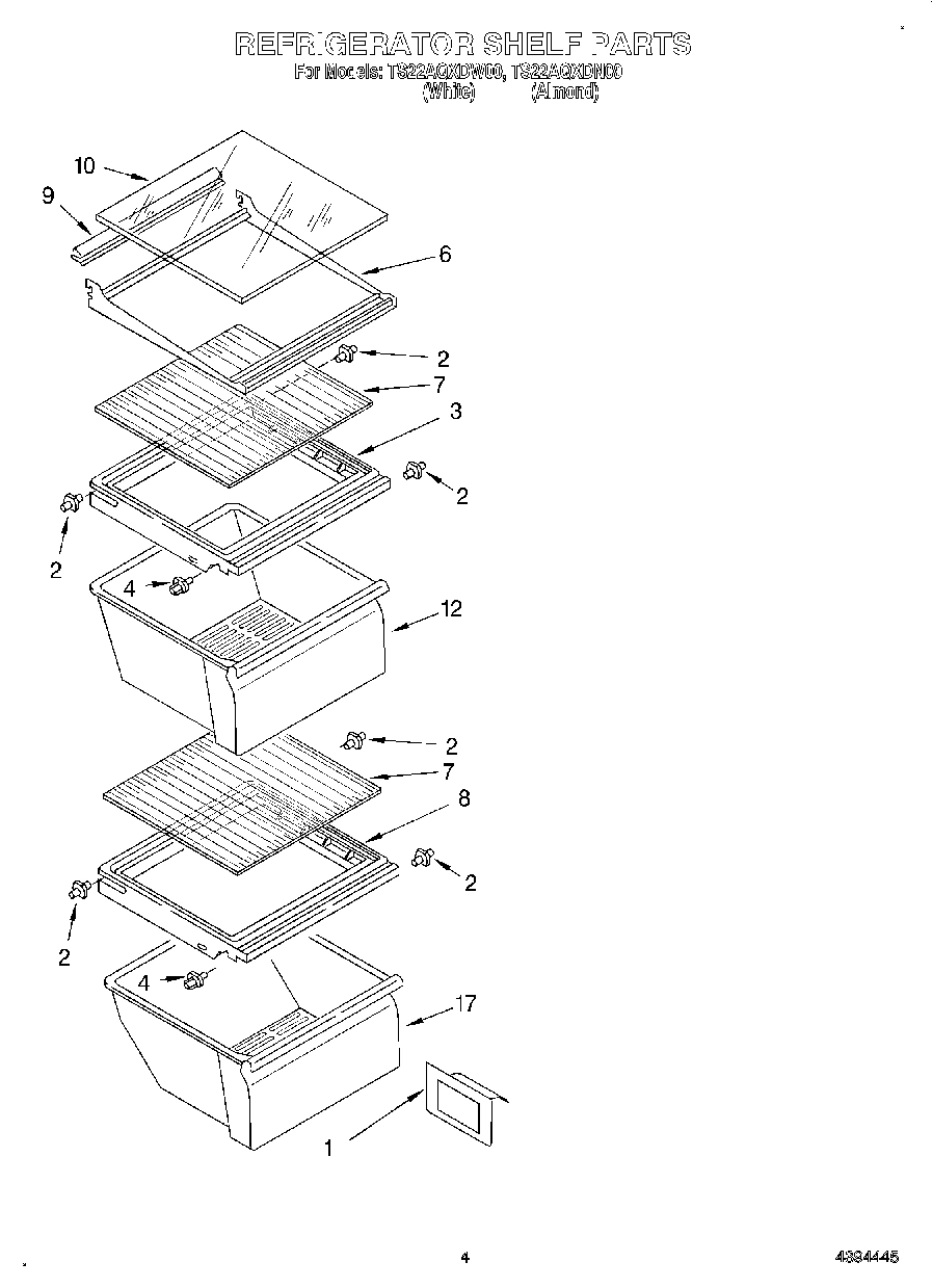 03 - REFRIGERATOR SHELF