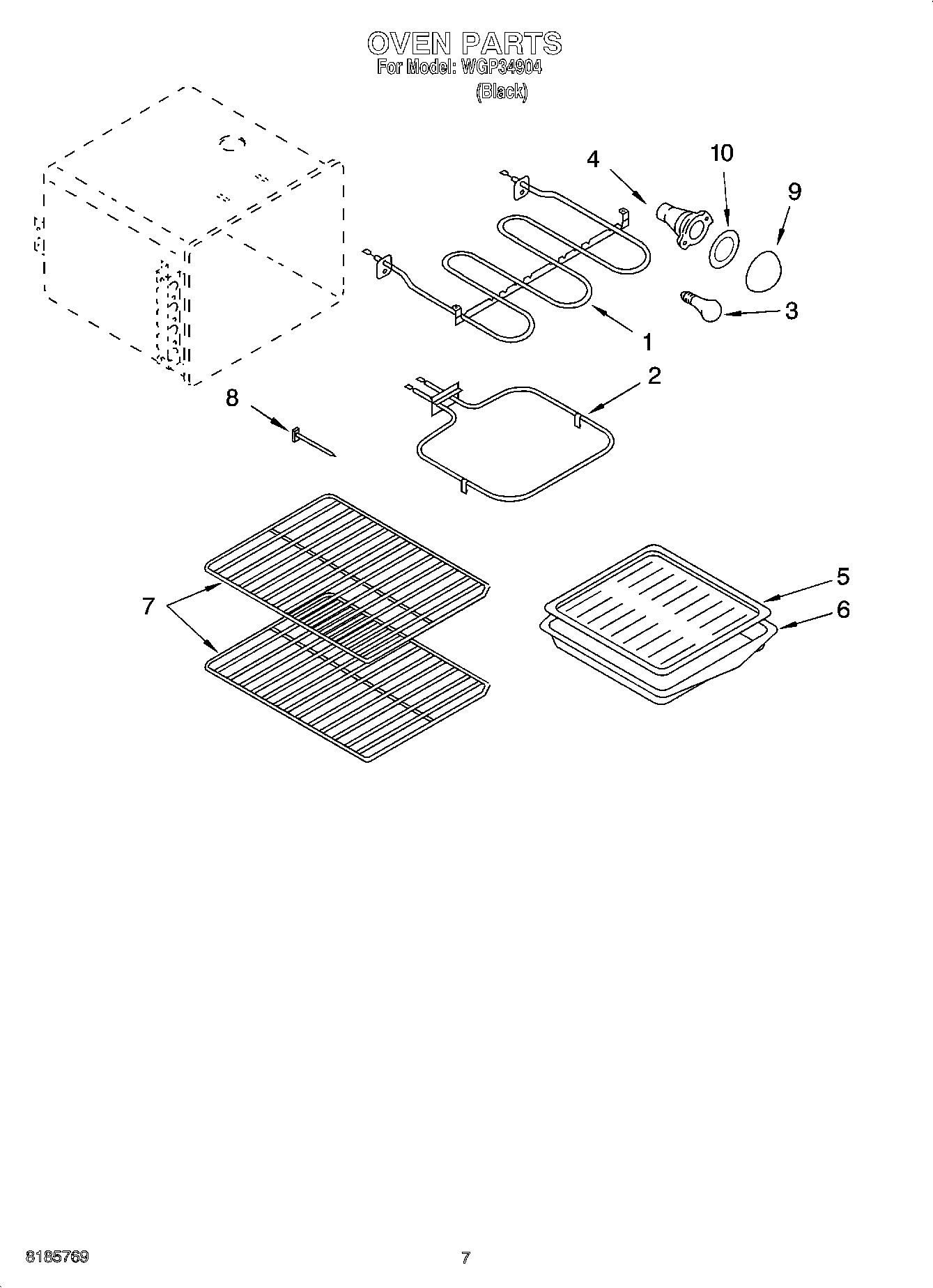 05 - OVEN PARTS, MISCELLANEOUS PARTS
