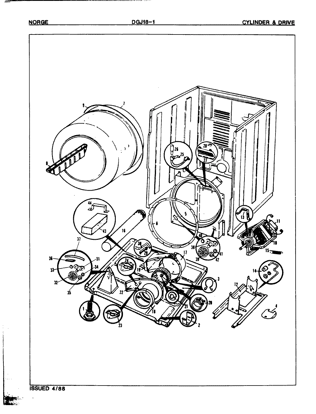 02 - CYLINDER & DRIVE (ORIG.-REV.A)