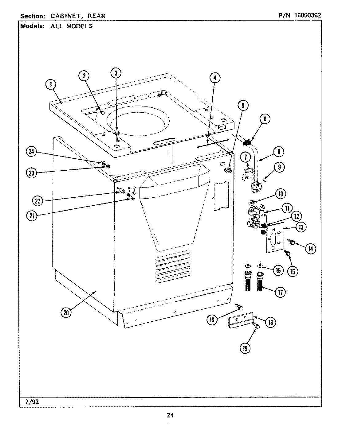 05 - CABINET (REAR LSE7800ACE,ADE,AEE)