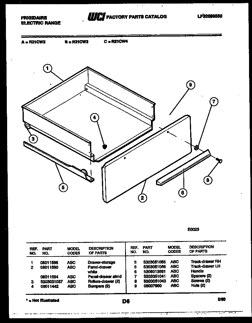 05 - DRAWER PARTS