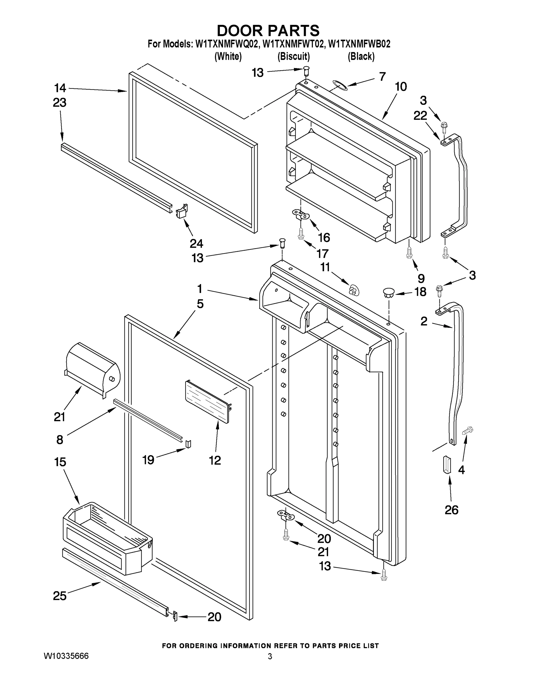 02 - DOOR PARTS