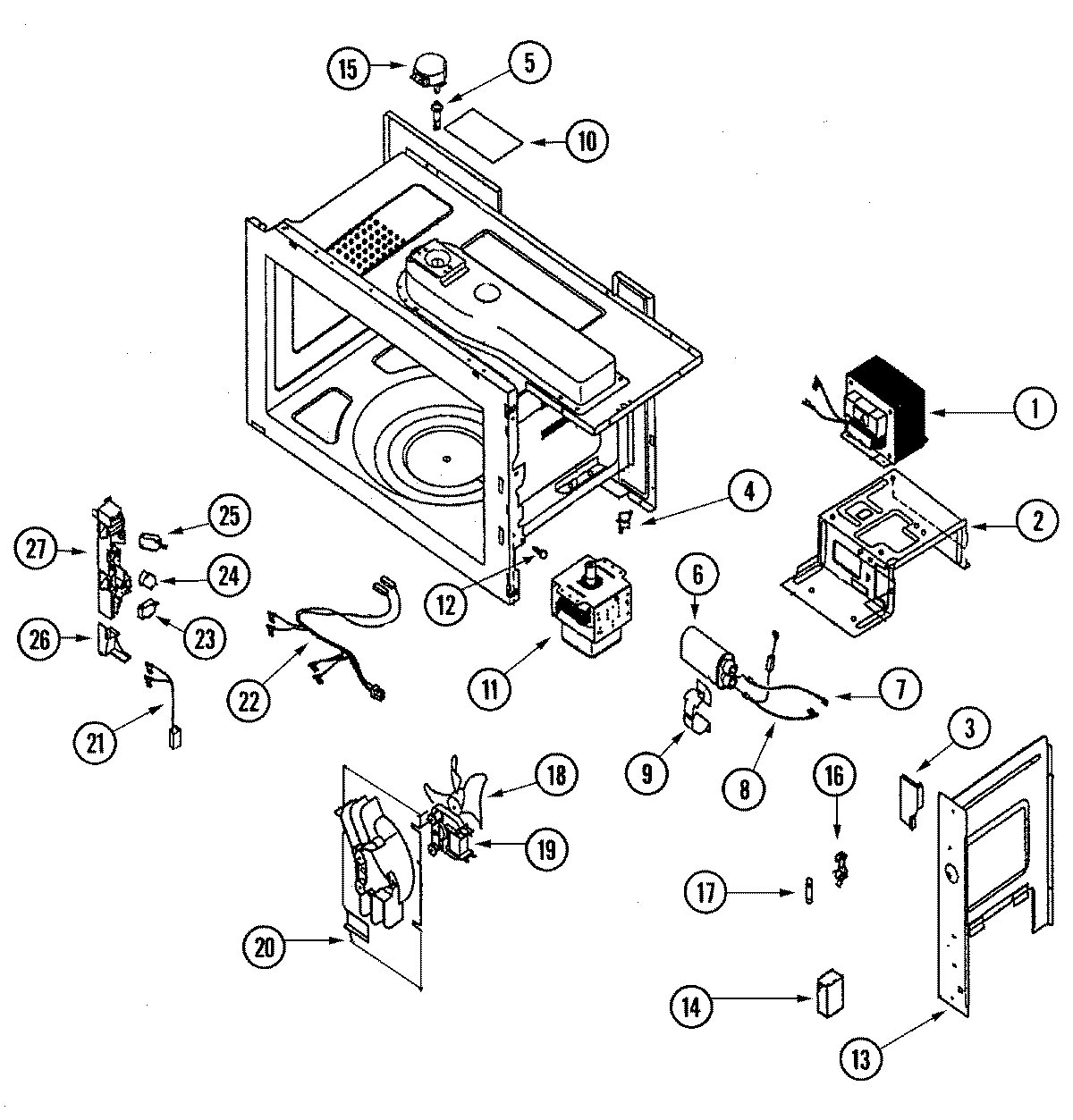 05 - SWITCHES & MICROWAVE PARTS