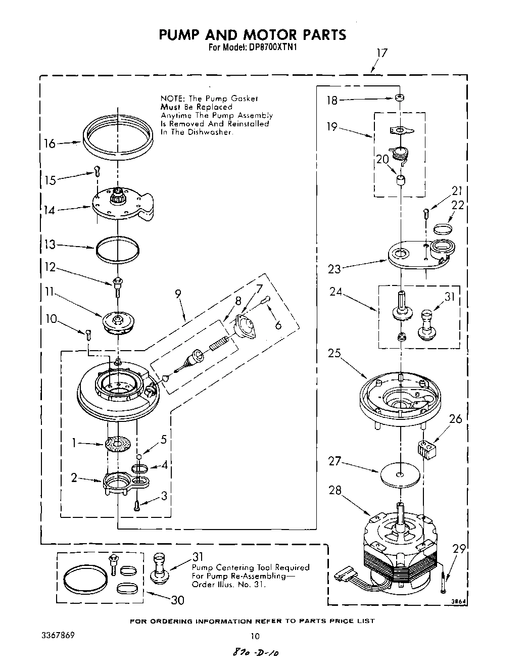 07 - PUMP AND MOTOR