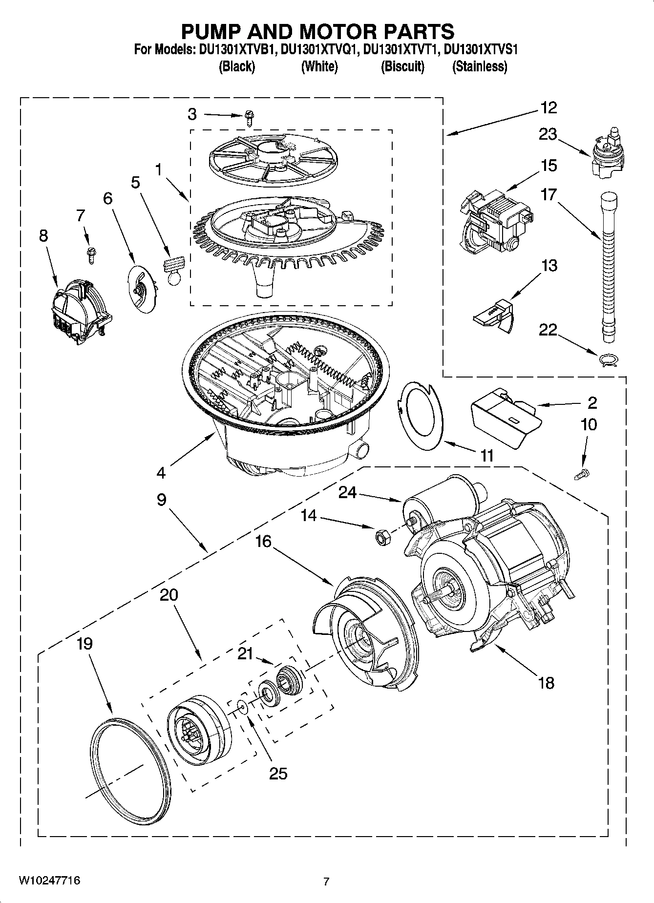 06 - PUMP AND MOTOR PARTS