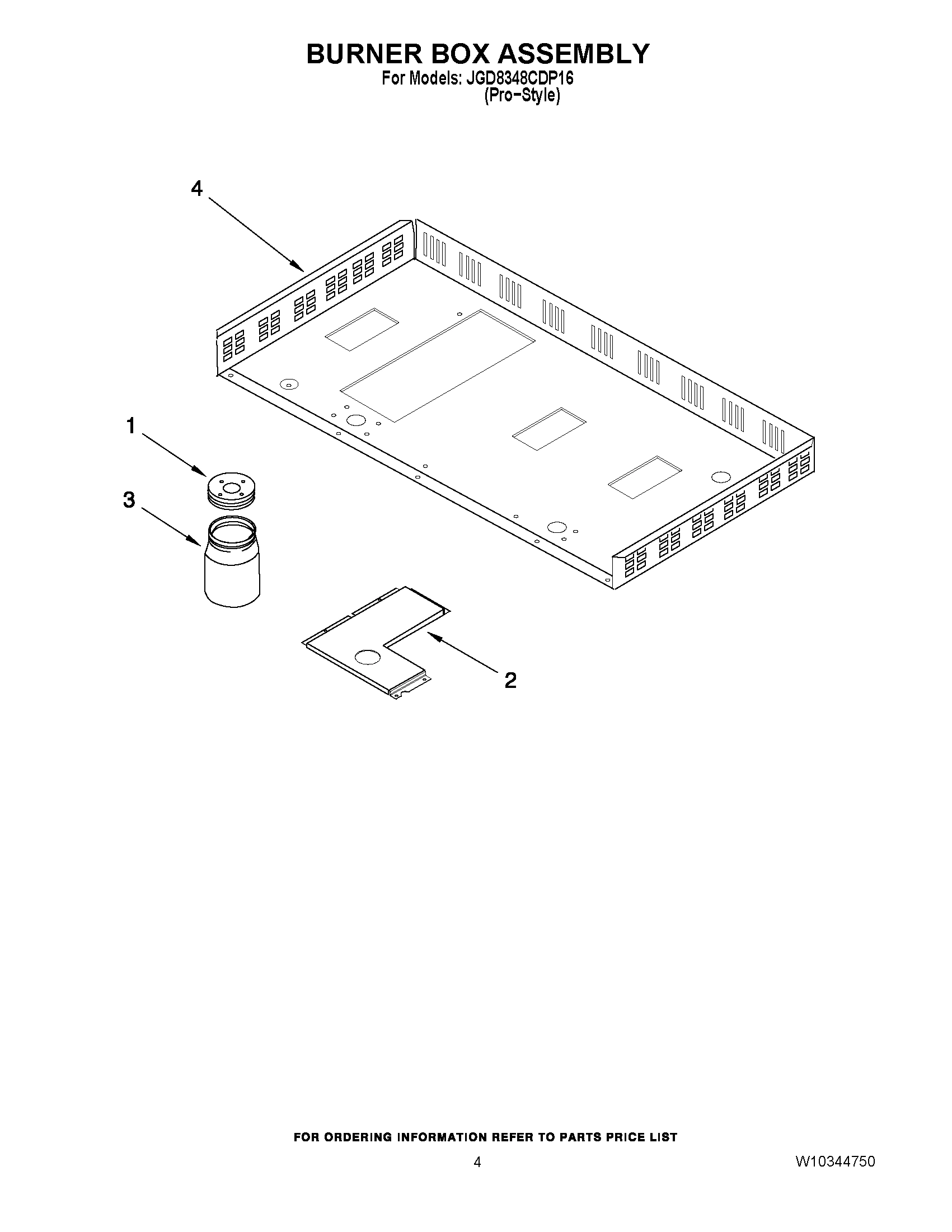 03 - BURNER BOX ASSEMBLY