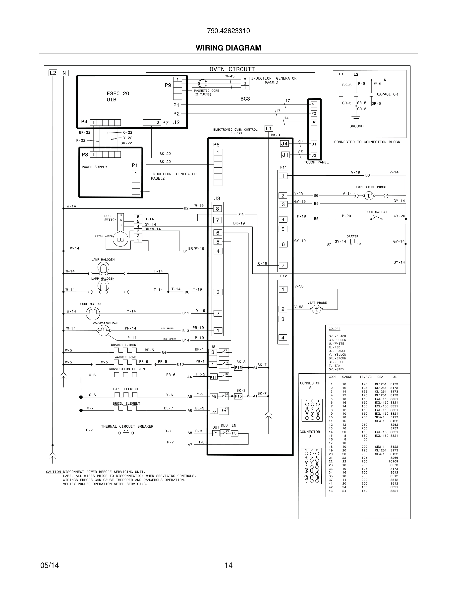14 - WIRING DIAGRAM