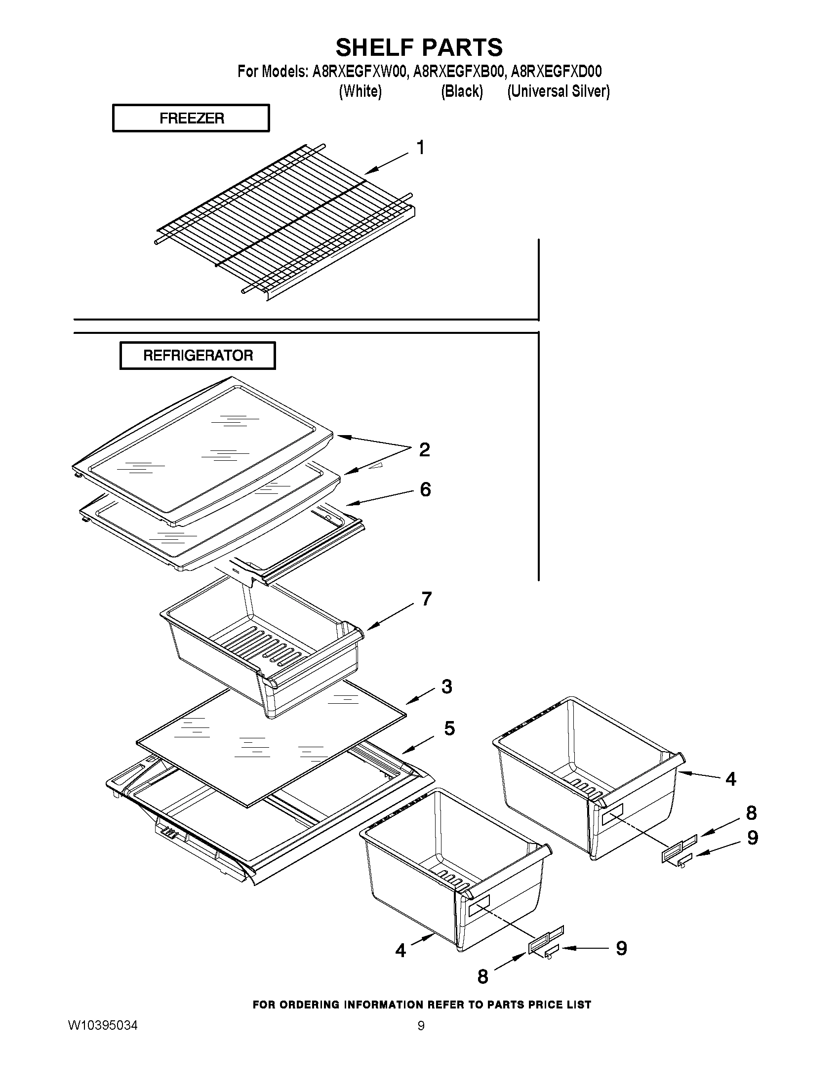 05 - SHELF PARTS