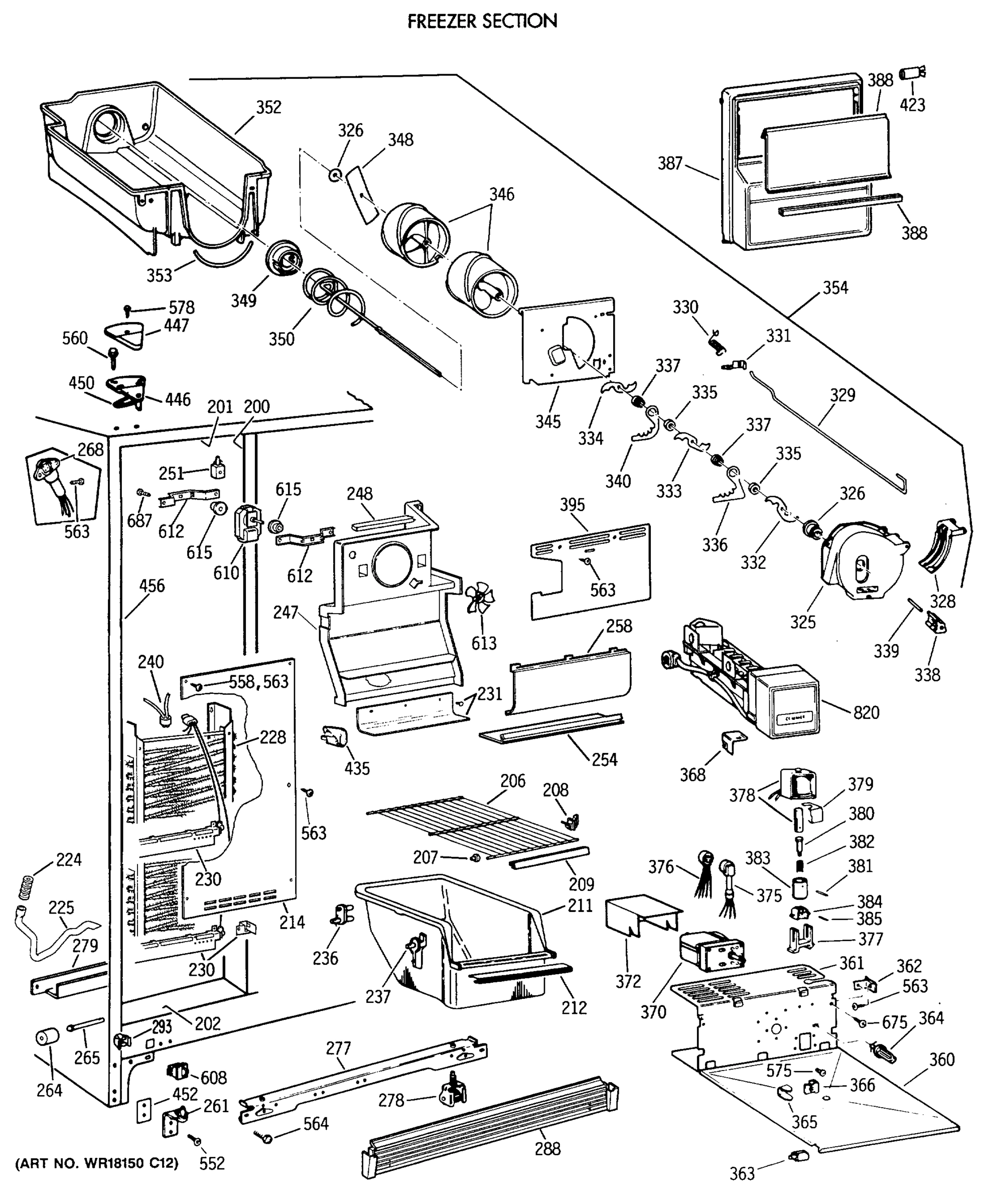 FREEZER SECTION