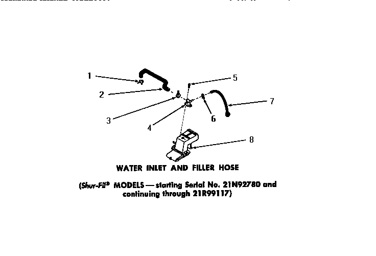 31 - WATER INLET & FILLER HOSE