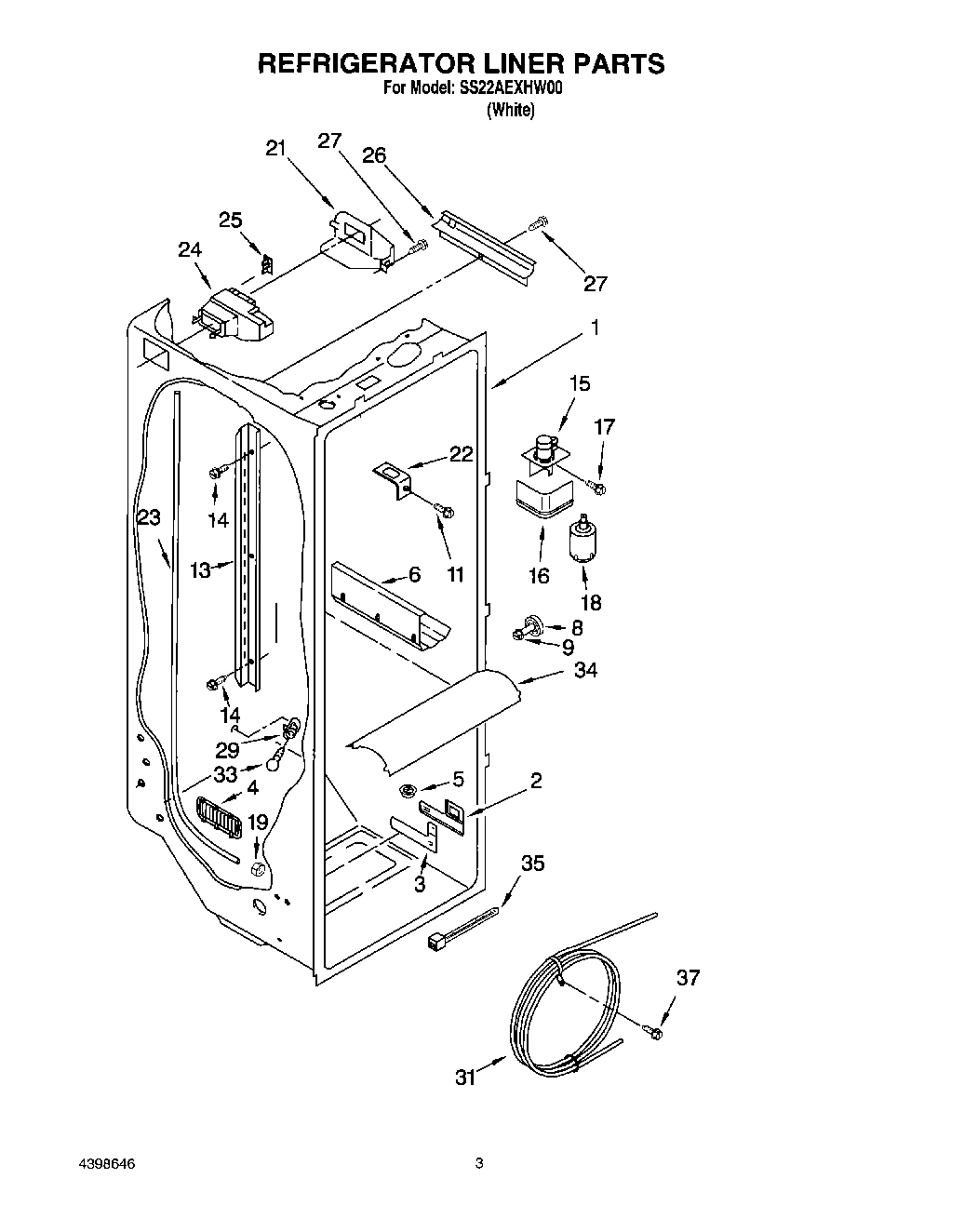 02 - REFRIGERATOR LINER